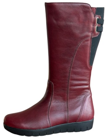 Δερμάτινη Γυναικεία Mπότα - W68