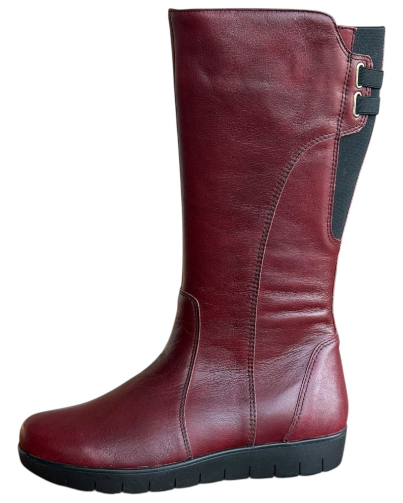 Δερμάτινη Γυναικεία Mπότα - W68