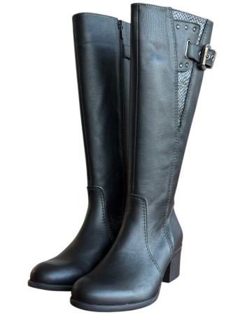 Δερμάτινη Γυναικεία Mπότα - W69