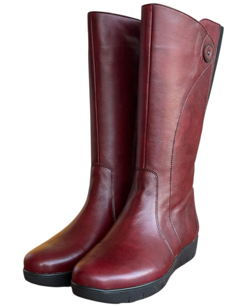 Δερμάτινη Γυναικεία Mπότα - W7