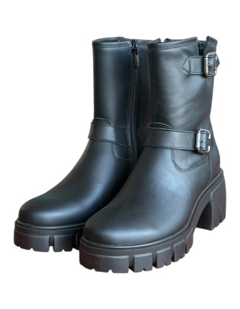 Δερμάτινο Γυναικείo Μποτάκι - W72