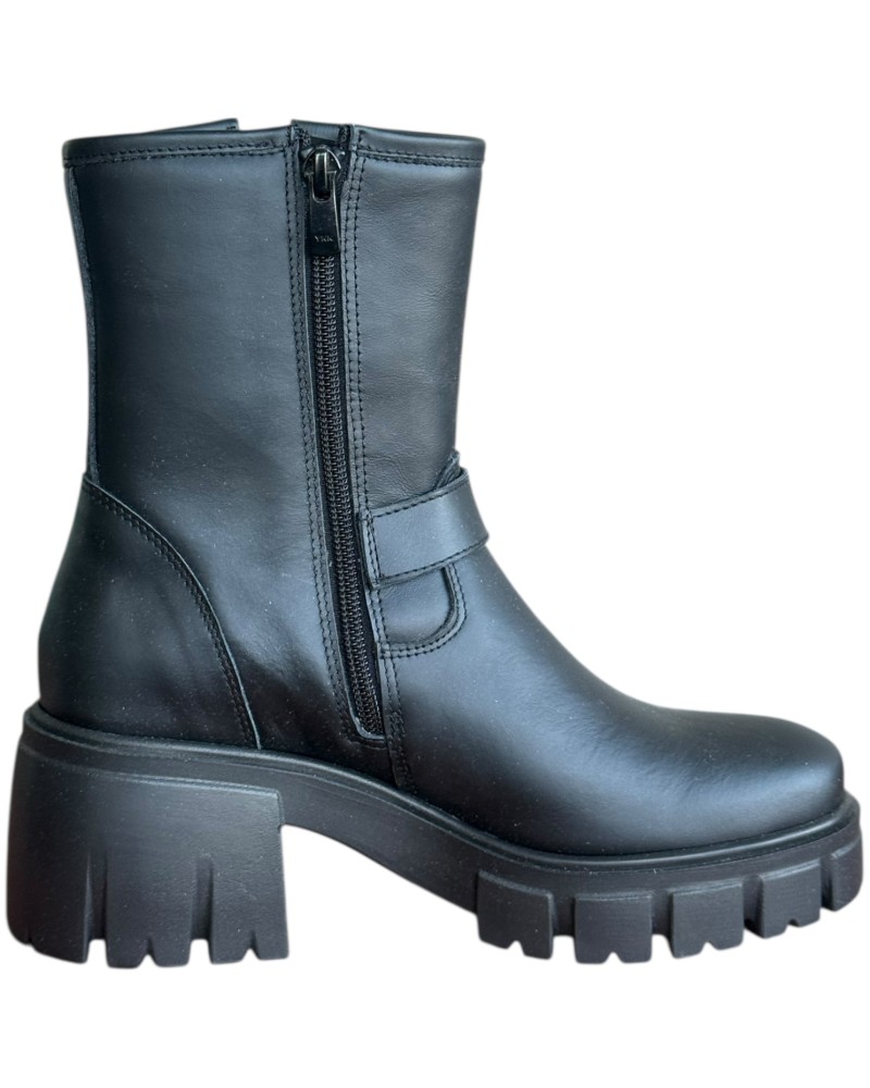 Δερμάτινο Γυναικείo Μποτάκι - W72