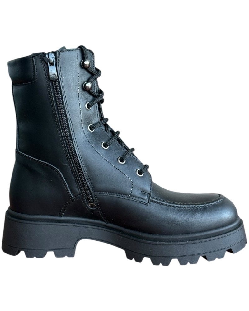 Δερμάτινο Γυναικείo Μποτάκι - W73