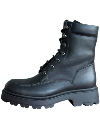 Δερμάτινο Γυναικείo Μποτάκι - W73