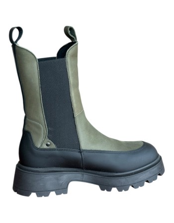 Δερμάτινο Γυναικείo Μποτάκι - W80