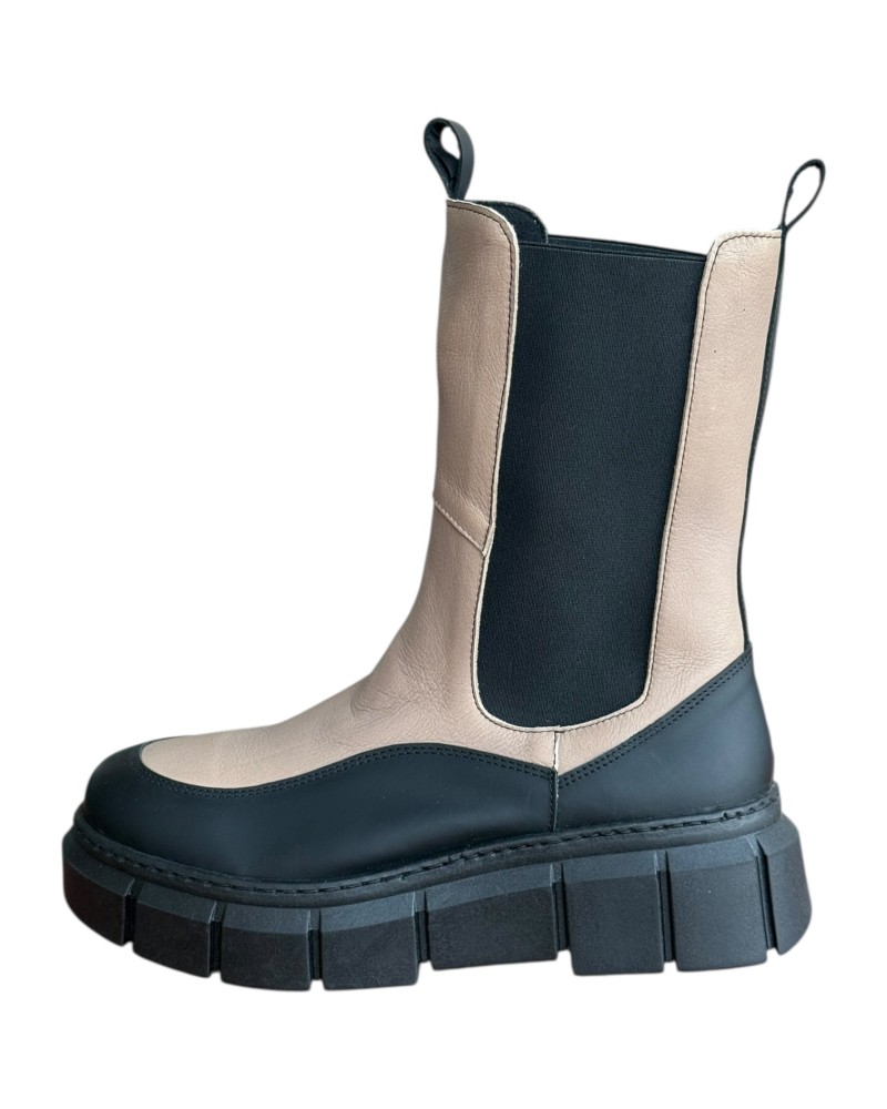 Δερμάτινο Γυναικείo Μποτάκι - W81