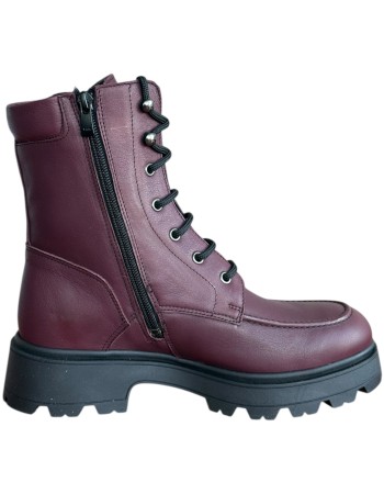 Δερμάτινο Γυναικείo Μποτάκι - W83