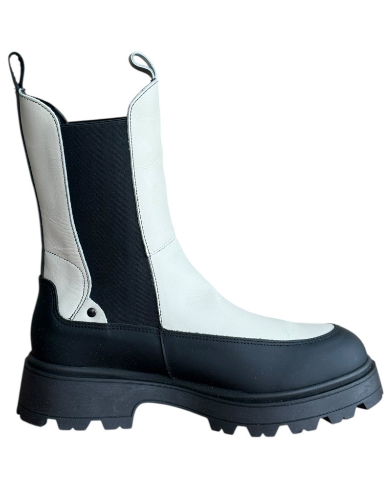 Δερμάτινο Γυναικείo Μποτάκι - W84