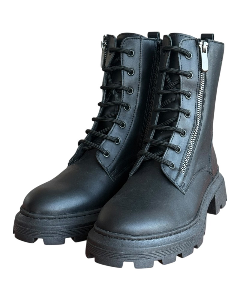 Δερμάτινο Γυναικείo Μποτάκι - W87