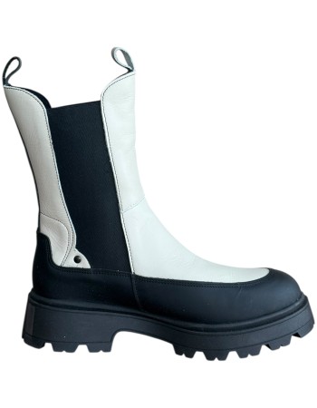 Δερμάτινο Γυναικείo Μποτάκι - W88