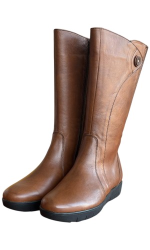 Δερμάτινη Γυναικεία Mπότα - W9