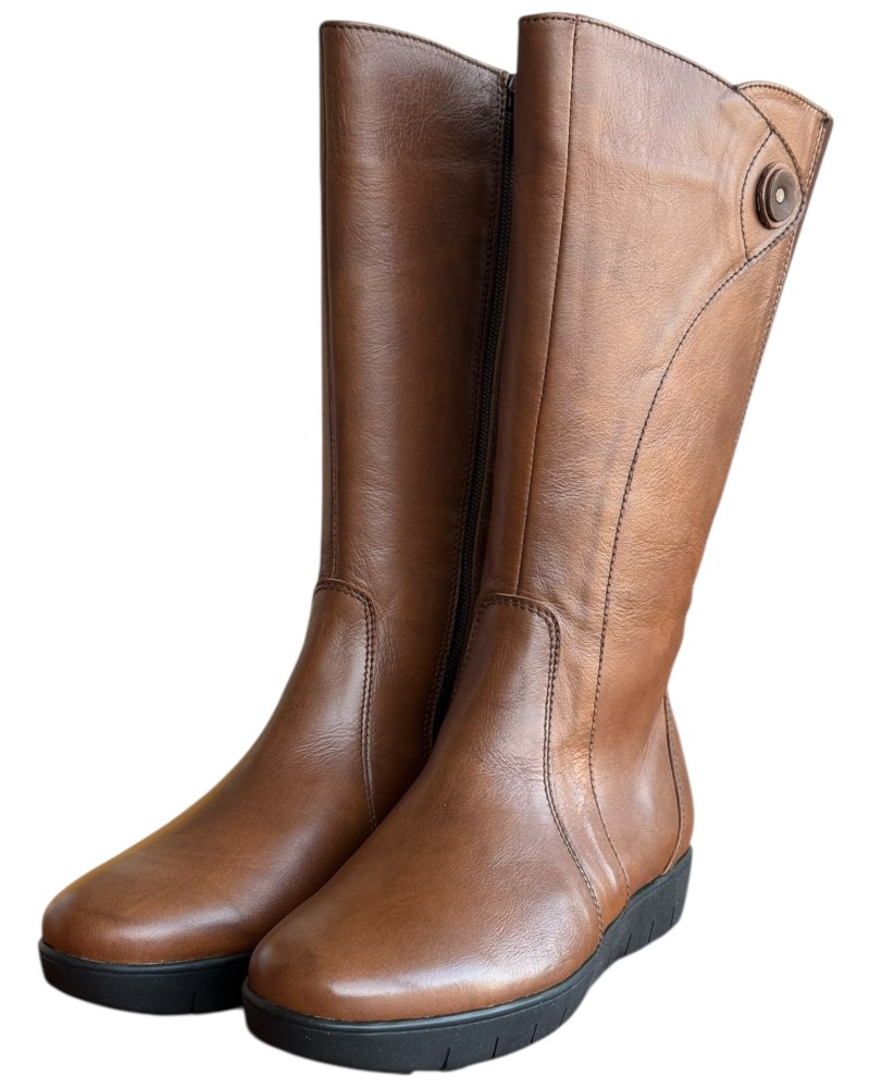 Δερμάτινη Γυναικεία Mπότα - W9