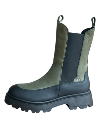 Δερμάτινο Γυναικείo Μποτάκι - W92