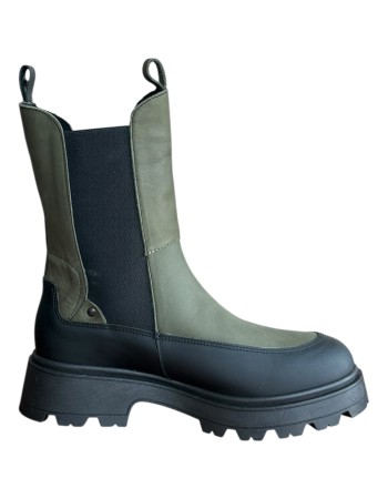 Δερμάτινο Γυναικείo Μποτάκι - W92