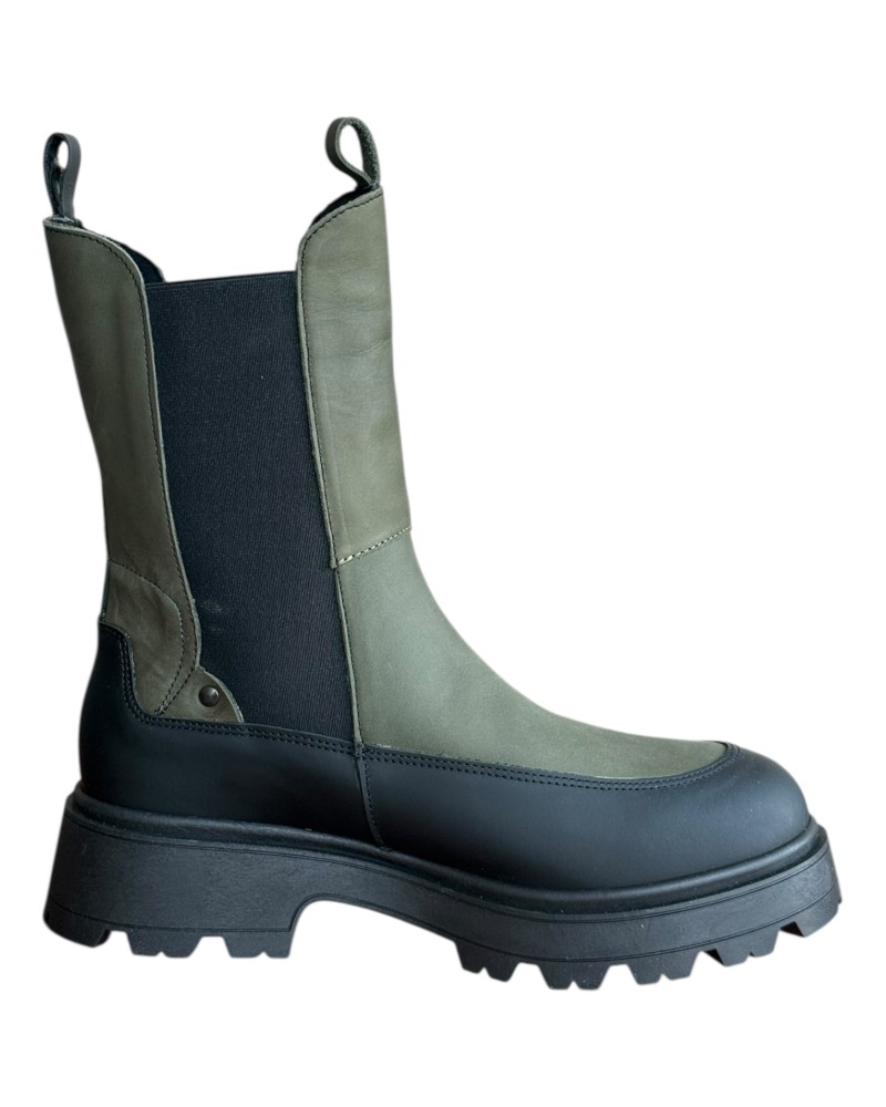 Δερμάτινο Γυναικείo Μποτάκι - W92