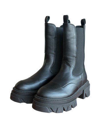 Δερμάτινο Γυναικείo Μποτάκι - W94