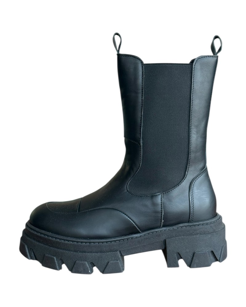 Δερμάτινο Γυναικείo Μποτάκι - W94