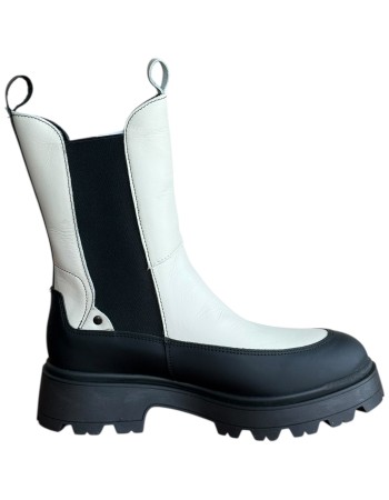 Δερμάτινο Γυναικείo Μποτάκι - W95