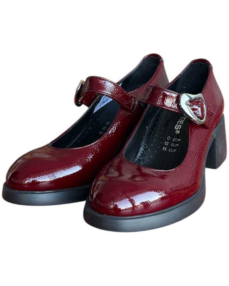 Δερμάτινη Γυναικεία Μπαλαρίνα - W98