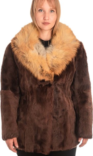 Γνήσια Γυναικεία Φυσική Γούνα - X416