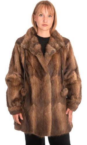 Γνήσια Γυναικεία Φυσική Γούνα - X453