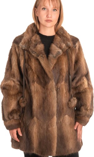 Γνήσια Γυναικεία Φυσική Γούνα - X453