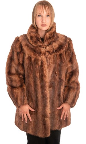 Γνήσια Γυναικεία Φυσική Γούνα - X488