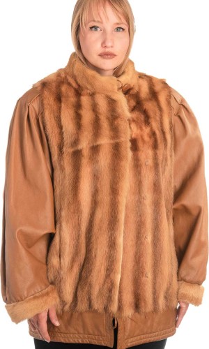 Γνήσια Γυναικεία Φυσική Γούνα - X502