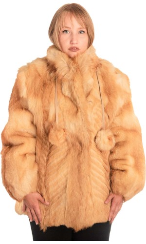 Γνήσια Γυναικεία Φυσική Γούνα - X539