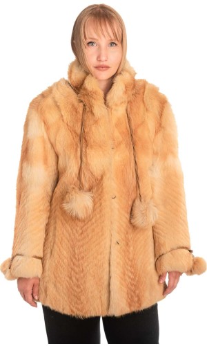 Γνήσια Γυναικεία Φυσική Γούνα - X621