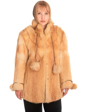 Γνήσια Γυναικεία Φυσική Γούνα - X621