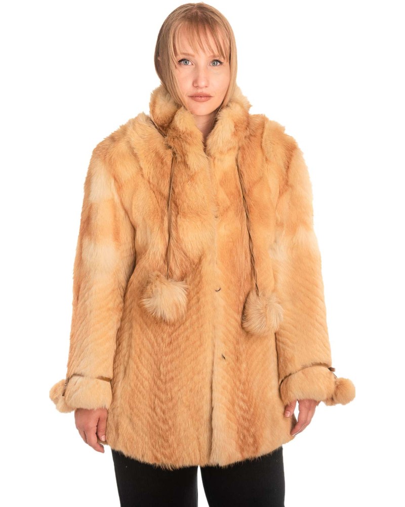 Γνήσια Γυναικεία Φυσική Γούνα - X621