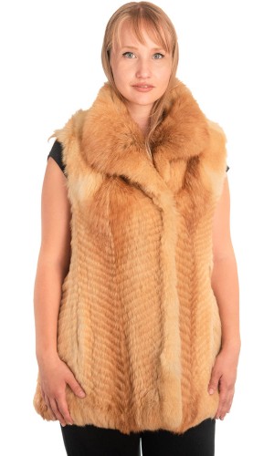 Γνήσια Γυναικεία Φυσική Γούνα - X659