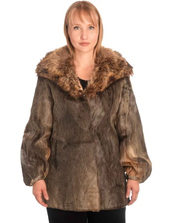 Γνήσια Γυναικεία Φυσική Γούνα - X663
