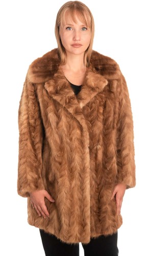 Γνήσια Γυναικεία Φυσική Γούνα - X665