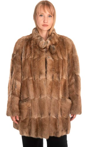 Γνήσια Γυναικεία Φυσική Γούνα - X691