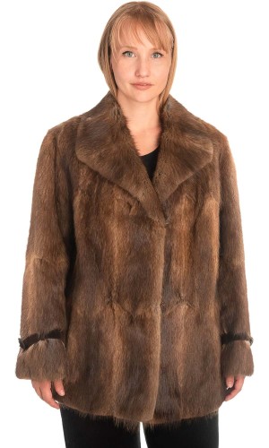 Γνήσια Γυναικεία Φυσική Γούνα - X707