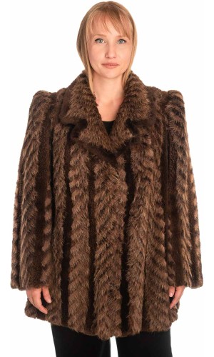 Γνήσια Γυναικεία Φυσική Γούνα - X708