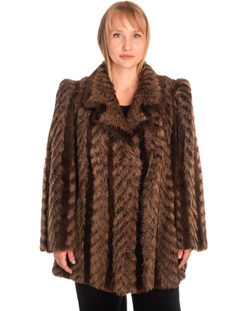 Γνήσια Γυναικεία Φυσική Γούνα - X708