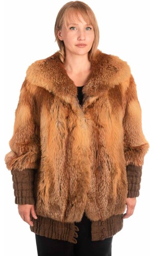 Γνήσια Γυναικεία Φυσική Γούνα - X716