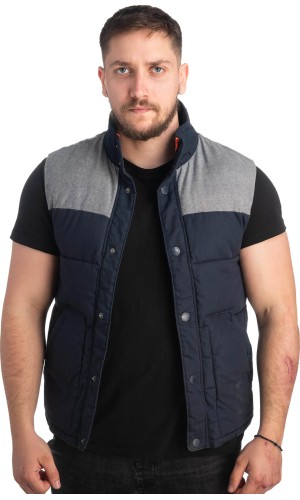 Ανδρικό Επώνυμο Μπουφάν Γιλέκο - Z105