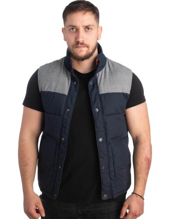 Ανδρικό Επώνυμο Μπουφάν Γιλέκο - Z105