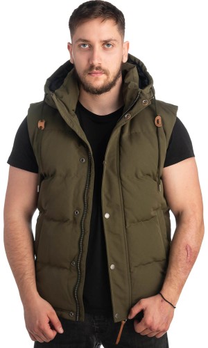 Ανδρικό Επώνυμο Μπουφάν Γιλέκο - Z137