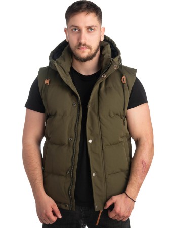 Ανδρικό Επώνυμο Μπουφάν Γιλέκο - Z137