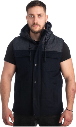 Ανδρικό Επώνυμο Μπουφάν Γιλέκο - Z155