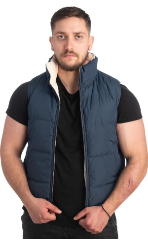 Ανδρικό Επώνυμο Μπουφάν Γιλέκο - Z156