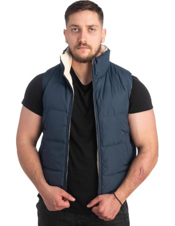 Ανδρικό Επώνυμο Μπουφάν Γιλέκο - Z156