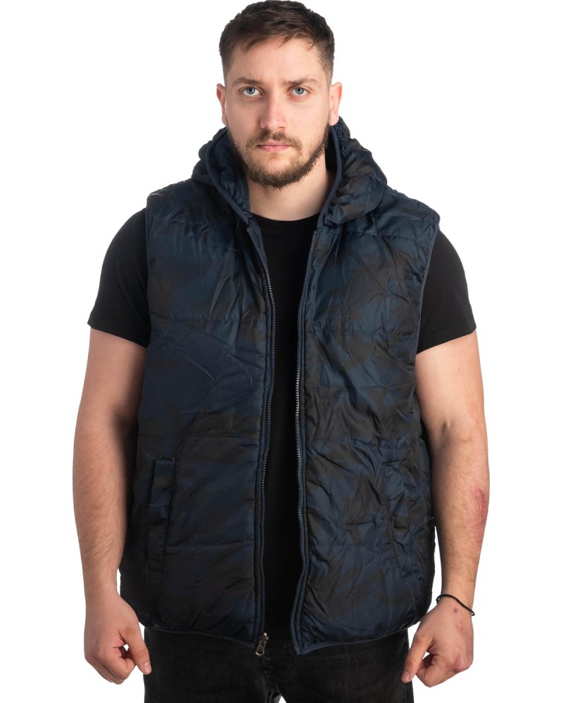 Ανδρικό Επώνυμο Μπουφάν Γιλέκο - Z206