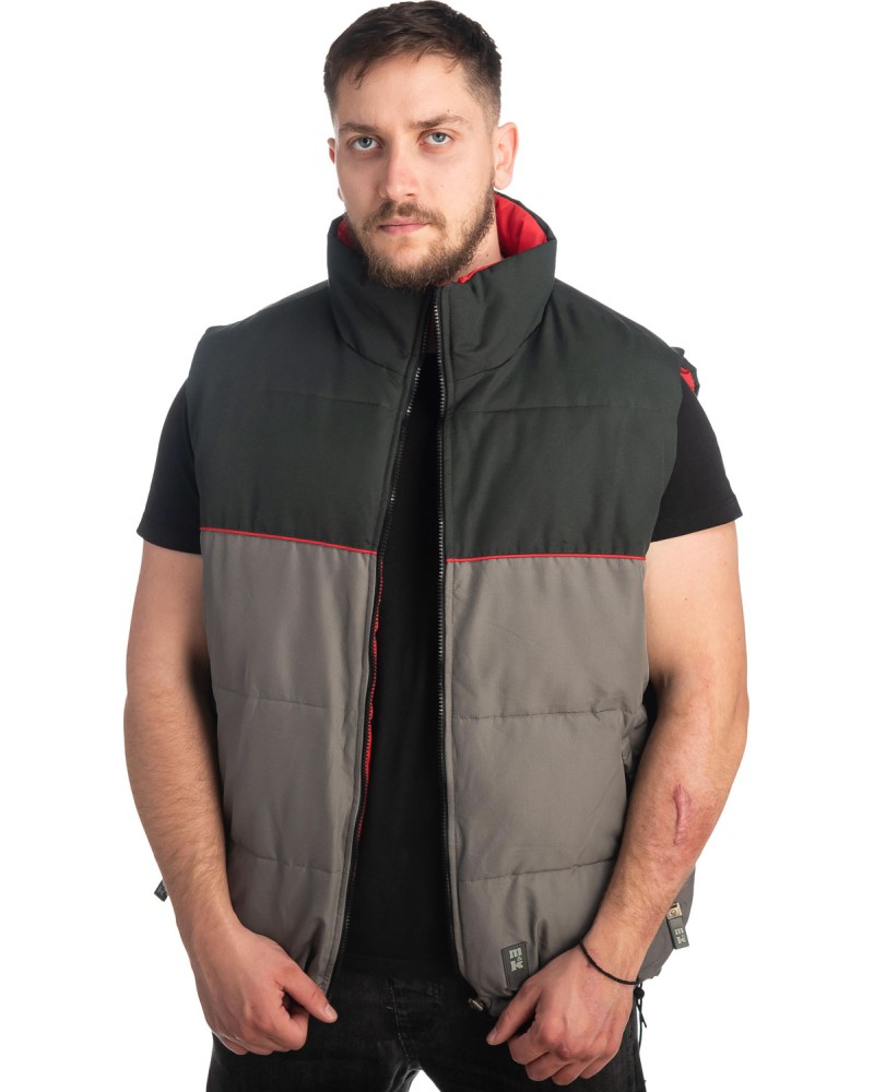 Ανδρικό Επώνυμο Μπουφάν Γιλέκο - Z313