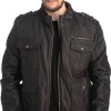 Δερμάτινο Ανδρικό Μπουφάν- Z349
